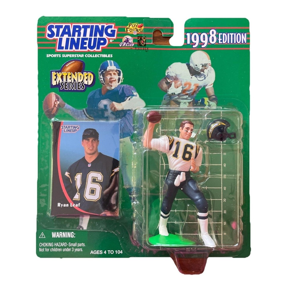 Ryan Leaf Starting Lineup 1998‎ Edition Figure San Diego Chargers